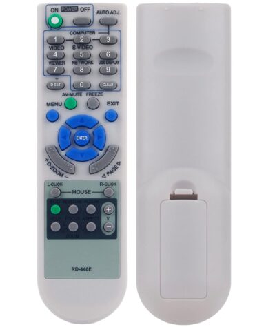 Allimity RD-448E RD448E Replacement Remote Control fit for NEC Portable Projector M Series M300X ME300X M300XC M300XS M300WS M300W M350X M350XC M350XS M420X M230X M260X M260XC M260XS M260WS M260W